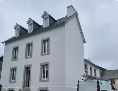 pose parquet flottant Poullaouen-1