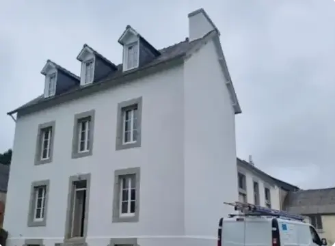 renovation facade Gourin-1