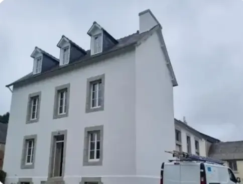 renovation facade Plounévézel-5