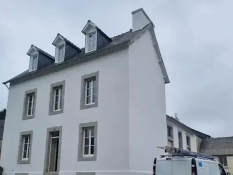 renovation facade Scrignac-5